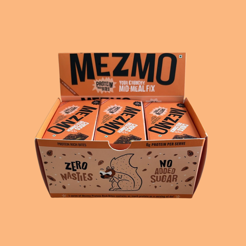 Mezmo Protein Rich Energy Bite Box of 12 x 15gm each