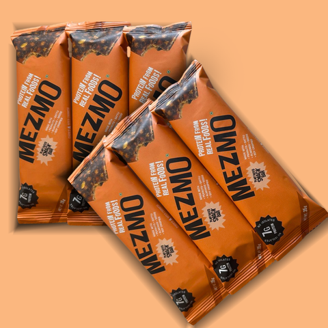 Mezmo Protein Rich Energy Bar Box of 6 x 35gm each